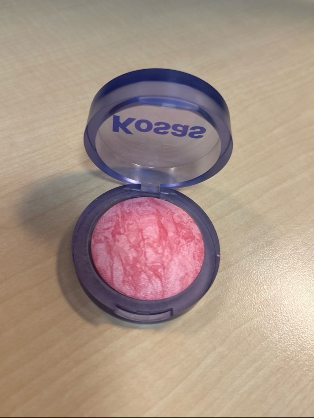 Kosas Radiant Marble Blush — Pink Coral Dome